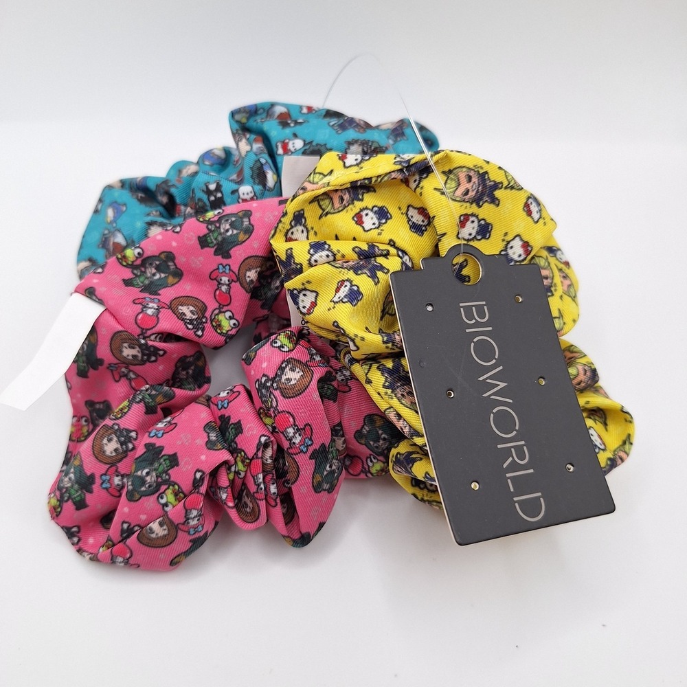 2019 My Hero Academia‎ x Hello Kitty and Friends Scrunchy Set Sample Sets
